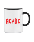 Puodelis AC/DC logo